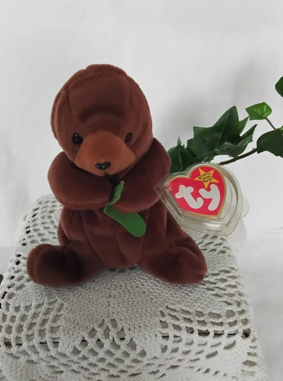 Vtg 1996 Ty Brown Otter 